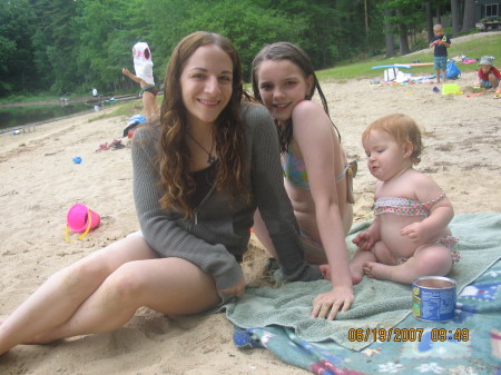 kaitlyn alivia and me beach