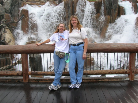 Christine and I at Disneyland 2005