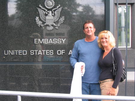 Visiting my brother at the US Embassy in Oslow