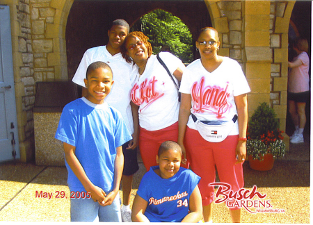 Busch Gardens Trip w/family