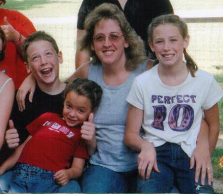 2004 Family pic horseback riding