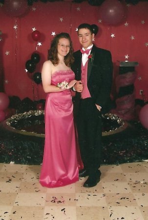 my son and his prom date