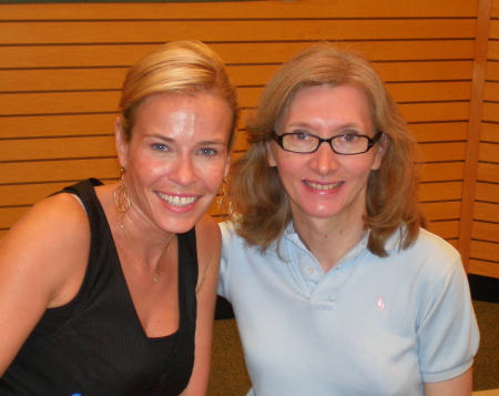 me and Chelsea Handler