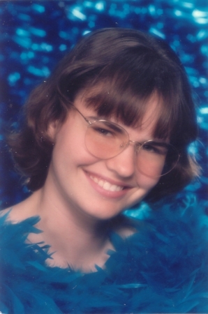 Denise, our daughter, in 1995