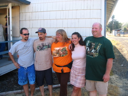 charlotte and my 4 kids, Jason and Michael Potter, Tammy and Tony Mackey at 2006 Fam Reunion