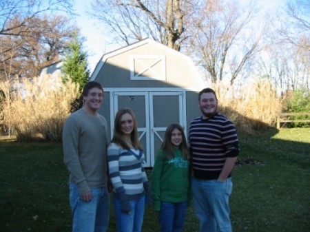 Drew, Dani, Bailey and Ryan Thanksgiving '06