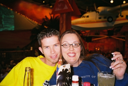 My husband and I in Vegas!