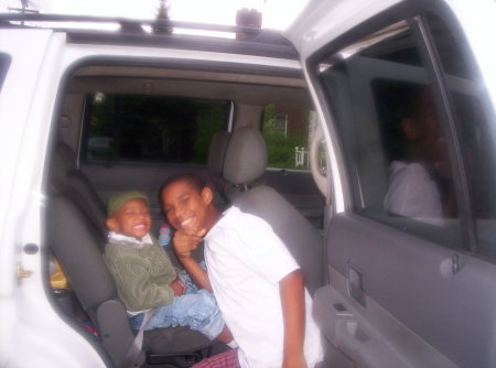 Domonic and his lil brother