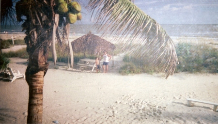 Me and son   Matt- Fort Myers beach