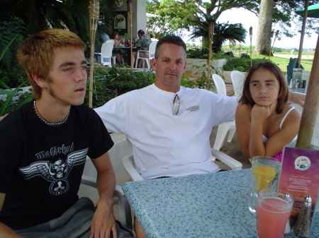 me and kids in hawaii