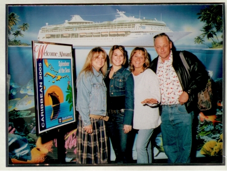 Us on our 1st Cruise!!!!