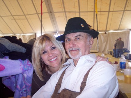 me and my dad at Octoberfest