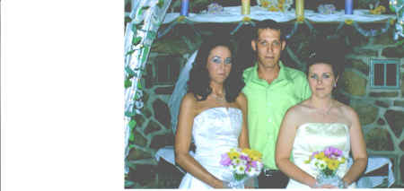 Melissa's wedding, June 2005