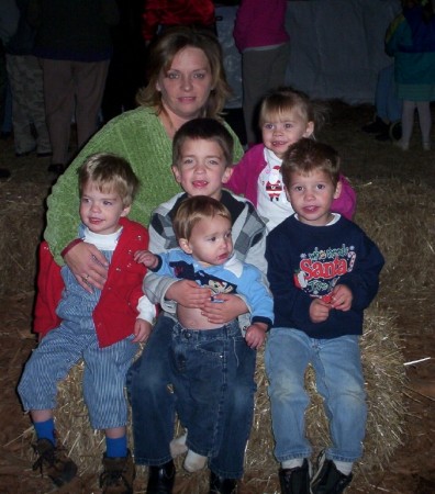 Me and my nieces and nephews