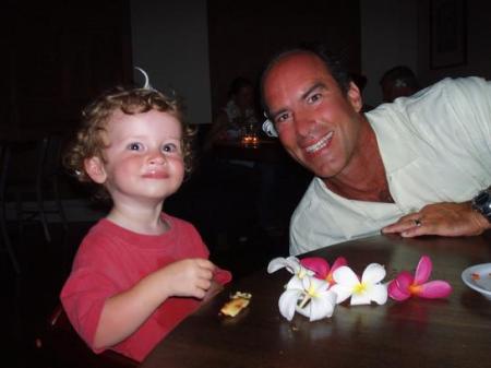 Wyatt and Bill in Hawaii