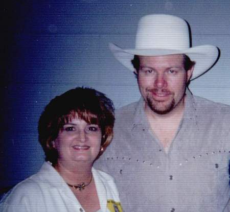 Backstage with Toby Keith