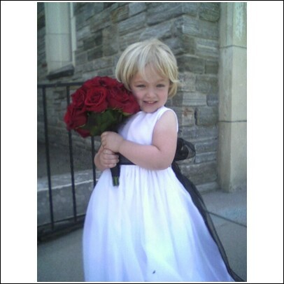 Cassidy Taylor at Aunt Meredith's Wedding