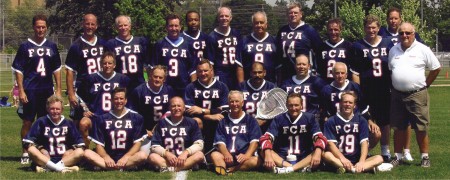 2006 Lacrosse World Games Ontario, Canada - FCA over 50