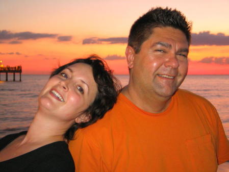 Michael and Nettie at Fort Myers Beach beach