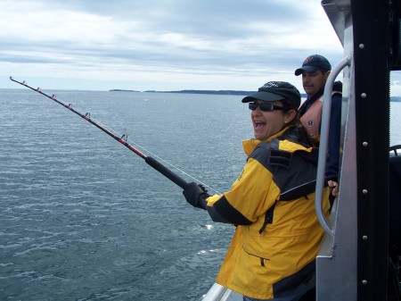 Me fishing Alaska~this place is awesome!!