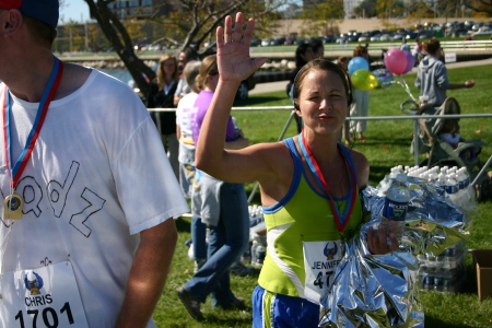 Milwaukee Marathon Finish