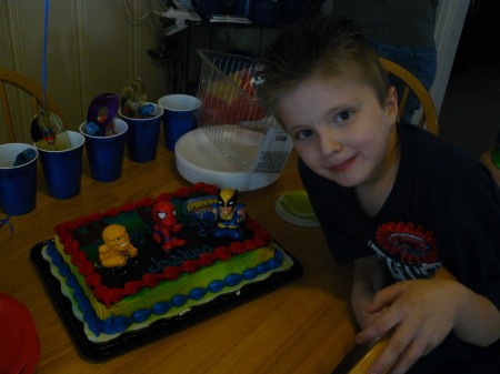 joshua's b-day cake