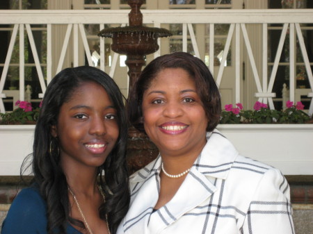 My wife Debbie and daughter Tyra