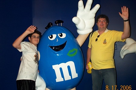 Blue M&M