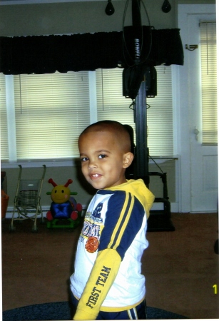 My first born Dominick age 4