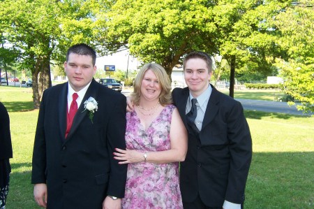 Christopher (middle son), Myself, Bryan (youngest son)