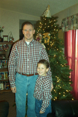 Wayne & Cory- Christmas 2004