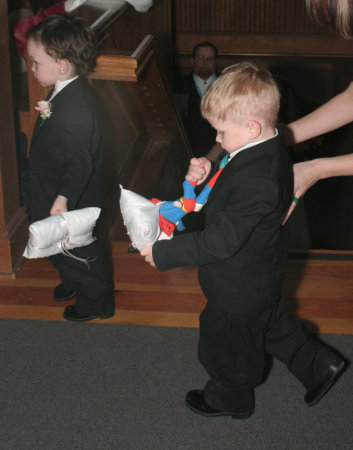 We had Superman at our wedding :)