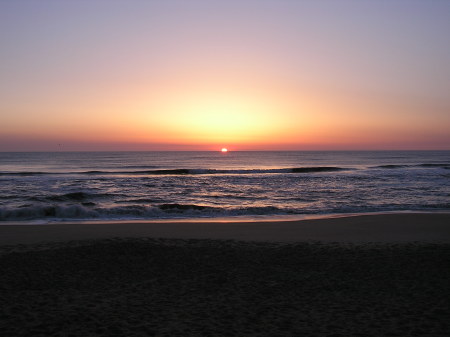 Sunrise over the Atlantic