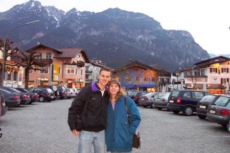 Amy and Dave in Garmisch