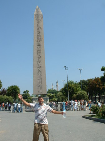 On honeymoon in Istanbul...