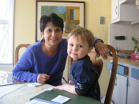 Linda Jessee Mills and grandson 2007