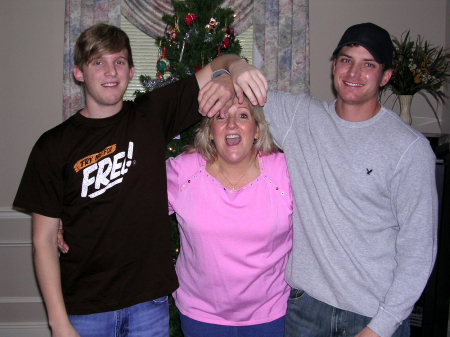 My sons (Shane and Leslie) and I