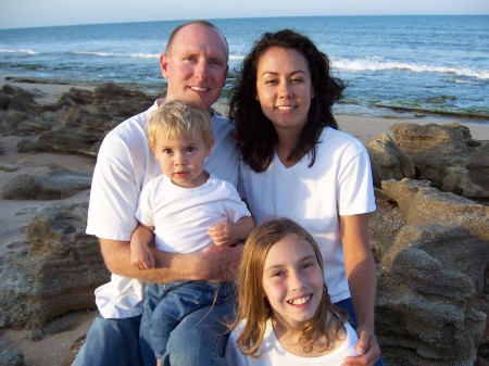 Family at the condo in Palm Coast