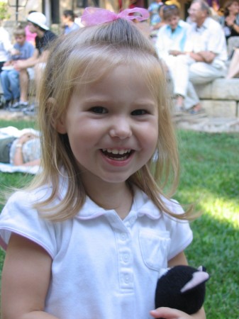 My youngest daughter, Juliet (2 years), Oct. 2006.