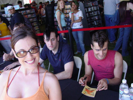 Noelle w/ the Bravery -Coachella Festival 2005