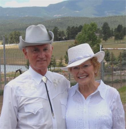 Mike and Peggy at their 50th wedding anniversary party