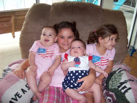 Our four grandaughters