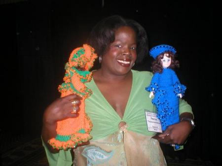 Frances and her dolls!