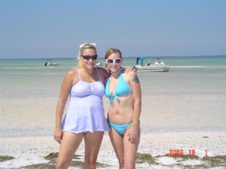 Kasandra and I at Anclote Island