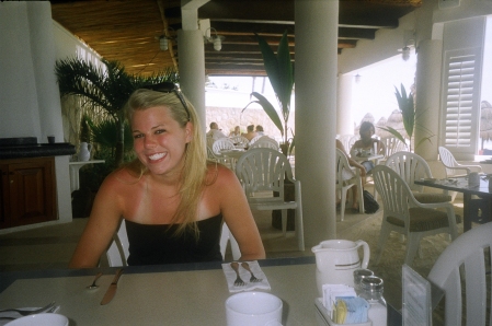 This is my youngest daughter Ashley in Cancun