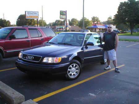 Josh and his car