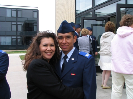 Me and Nicky after his AF Academy Prep School Graduation