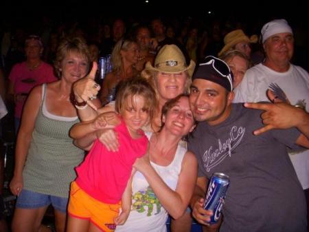 All the gang at Kid Rock/Lynyrd Skynyrd