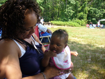 Me and my grandbaby!