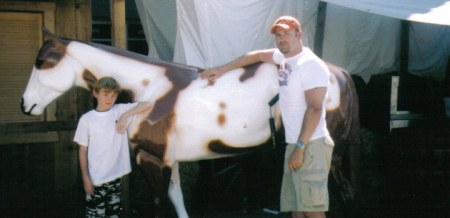 Conner and I at the State Fair 2004